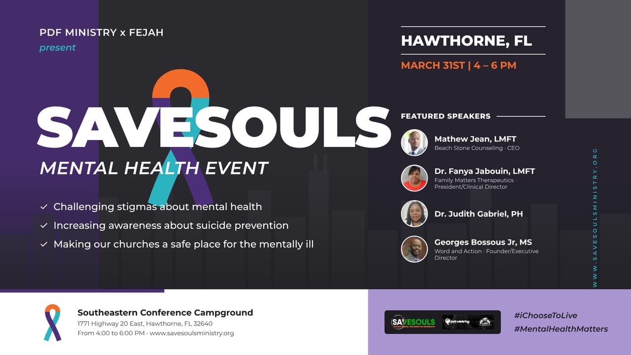 SaveSouls Mental Health Event in Hawthorne